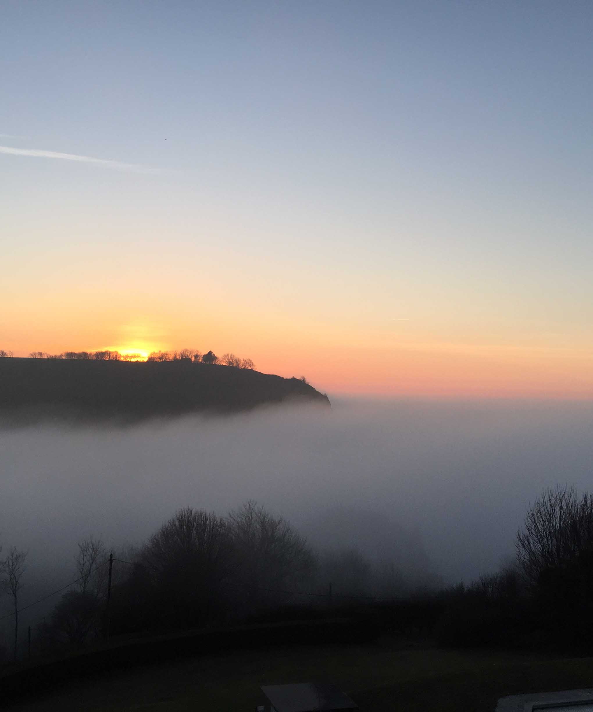 vue brouillard